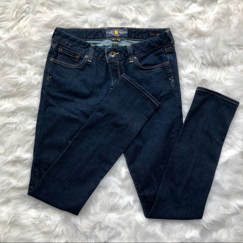 Lucky Brand Blue Skinny Jeans